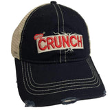 Nestle Crunch Candy Bar Retro Brand Vintage Mesh Adjustable Snap Trucker Hat Cap - Sporting Up