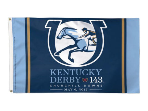 Shop 2017 Kentucky Derby 143 Churchill Downs Run for the Roses Deluxe Flag (3'x5') - Sporting Up