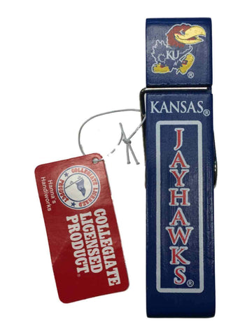 Kansas Jayhawks Hanna's Handiworks Blaue Jumbo-Kleidernadel – Sporting Up
