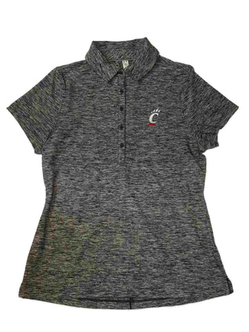 Shop Cincinnati Bearcats Under Armour Heatgear WOMENS Gray SS Golf Polo T-Shirt (M) - Sporting Up