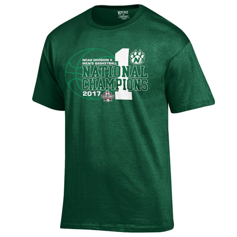Achetez le t-shirt des champions nationaux de basketball des Bearcats du nord-ouest du Missouri 2017 - Sporting Up