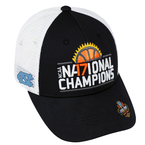 Shop North Carolina Tar Heels 2017 College Basketball Champions Mesh Adjust Hat Cap - Sporting Up