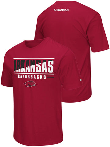 Shop Arkansas Razorbacks Colosseum Red Lightweight Active Workout T-Shirt - Sporting Up