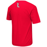 T-shirt d'entraînement actif léger et respirant rouge Colosseum des Cardinals de Louisville - Sporting Up