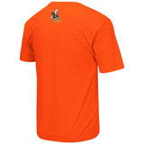 Miami Hurricanes Colosseum Orange Lightweight Breathable Active Workout T-Shirt - Sporting Up