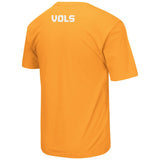 Tennessee frivilliga Colosseum orange lättvikts t-shirt för aktiv träning - sportig