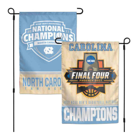 Shop North Carolina Tar Heels 2017 NCAA Basketball Champions 2-Sided Garden Flag - Sporting Up
