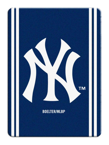 Shop New York Yankees MLB Boelter Brands Navy & White Ceramic Refrigerator Magnet - Sporting Up