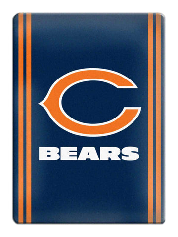 Shop Chicago Bears NFL Boelter Brands Navy & Orange Ceramic Refrigerator Magnet - Sporting Up