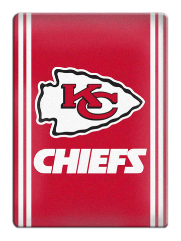 Kansas City Chiefs nfl boelter marcas imán de refrigerador de cerámica roja y blanca - sporting up