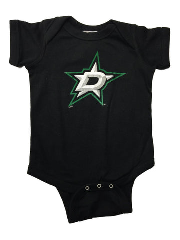 Shop Dallas Stars SAAG INFANT BABY Unisex Black Lap Shoulder One Piece Outfit - Sporting Up
