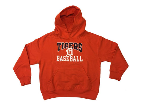 Boutique Detroit Tigers Saag Youth unisexe orange sweat à capuche à manches longues - Sporting Up