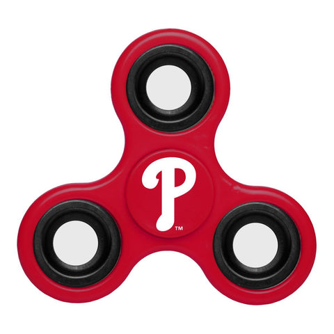 Philadelphia Phillies MLB Roter Drei-Wege-Diztracto-Fidget-Handspinner – sportlich