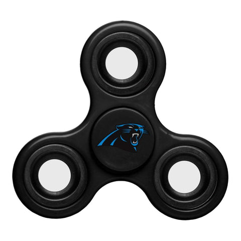 Shop Carolina Panthers NFL Black Three Way Diztracto Fidget Hand Spinner - Sporting Up