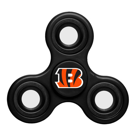 Shop Cincinnati Bengals NFL Black Three Way Diztracto Fidget Hand Spinner - Sporting Up