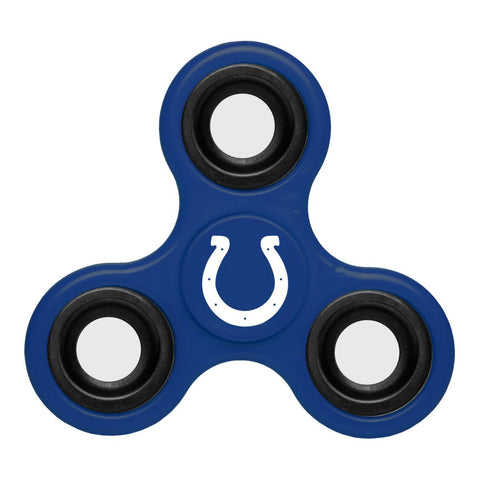 Indianapolis Colts nfl blue diztracto fidget hand spinner de tres vías - sporting up