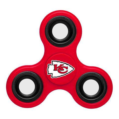 Shop Kansas City Chiefs NFL Red Three Way Diztracto Fidget Hand Spinner - Sporting Up
