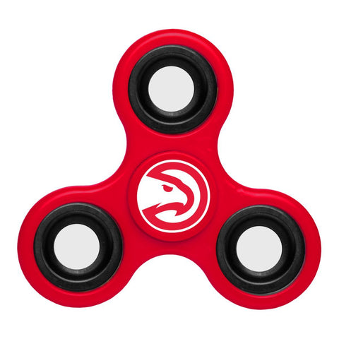 Magasinez le spinner à main rouge à trois voies diztracto fidget des Hawks d'Atlanta - Sporting Up