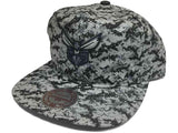 Charlotte Hornets Mitchell & Ness Gray Digi Camo Snapback Flat Bill Hat Cap - Sporting Up