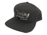 Los Angeles Lakers Mitchell & Ness Gray NBA Finals 2000 Adj. Flat Bill Hat Cap - Sporting Up