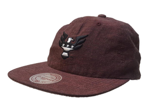 Shop D.C. United Mitchell & Ness Maroon Slouch Flat Bill Painter Style Adjust Hat Cap - Sporting Up