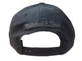 D.C. United Mitchell & Ness Gray Abstract Structured Adj. Flat Bill Hat Cap - Sporting Up