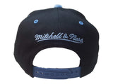 New York City FC Mitchell & Ness Black Velvet Flat Bill Snapback Hat Cap - Sporting Up