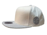 New York City FC Mitchell & Ness White & Gray Structured Adj. Flat Bill Hat Cap - Sporting Up