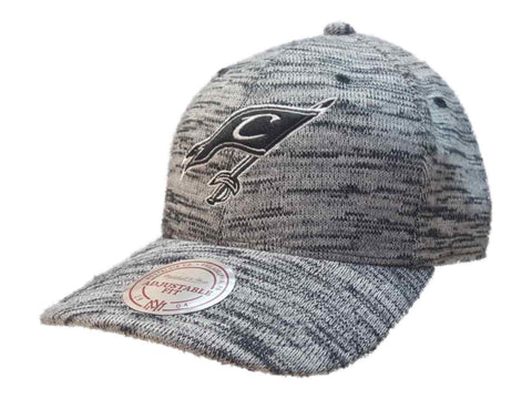 Shop cleveland cavaliers mitchell & ness casquette chapeau ajustée structurée gris noir (l/xl) - sporting up