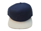 Cleveland Cavaliers Mitchell & Ness Navy White Structured Adj. Flat Bill Hat Cap - Sporting Up