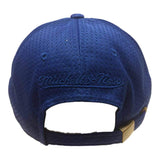 New York Knicks Mitchell & Ness Blue All Over Mesh Strapback Relax Hat Cap - Sporting Up