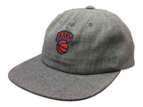 New York Knicks Mitchell & Ness Gray Adjustable Strap Flat Bill Relax Hat Cap - Sporting Up