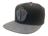 2016 World Cup of Hockey Mitchell & Ness Dark Gray Snapback Flat Bill Hat Cap - Sporting Up