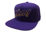 Shaquille "Shaq" O'Neal Los Angeles Lakers Mitchell & Ness Snapback Hat Cap - Sporting Up