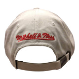 Mitchell & Ness XXIII White Neon Pink Black Adjustable Strapback Hat Cap - Sporting Up