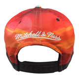 Mitchell & Ness Desert Sunset Multi-Color Adjustable Snapback Flat Bill Hat Cap - Sporting Up