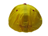 Cleveland cavaliers mitchell & ness sombrero amarillo estilo pintor elástico con visera plana - deportivo
