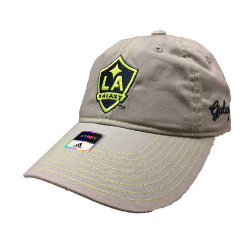 Los Angeles Galaxy adidas néon logo adj. casquette de baseball à bretelles souples - sporting up