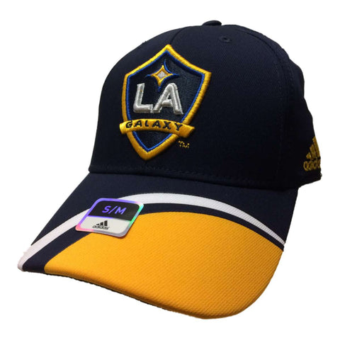 Los Angeles Galaxy adidas Fitmax70 Navy Structured Fitted Baseball Hat Cap (S/M) – sportlich up