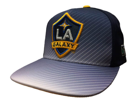 Shop Los Angeles Galaxy Adidas Climalite Navy White Gradient Snapback Golf Hat Cap - Sporting Up