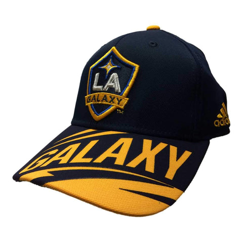 Adidas Los Angeles Galaxy Navy Adj. Strukturierte Strapback-Baseballmütze – sportlich