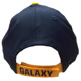 Los Angeles Galaxy Adidas Navy Adj. Structured Strapback Baseball Hat Cap - Sporting Up