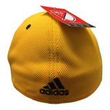 Los Angeles Galaxy Adidas FitMax 70 Yellow Structured Fitted Baseball Hat (S/M) - Sporting Up