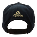 Los Angeles Galaxy Adidas Navy Gradient Logo Structured Snapback Flat Bill Hat - Sporting Up