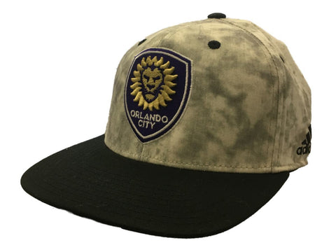 Orlando City SC Adidas FitMax 70 Tie-Dye Structured Flat Bill Hat Cap (S/M) - Sporting Up
