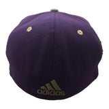 Orlando City SC Adidas SuperFlex Structured Rounded Flat Bill Hat Cap (S/M) - Sporting Up