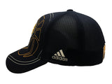Indiana Pacers adidas fitmax 70 casquette de baseball structurée en maille marine (s/m) - sporting up