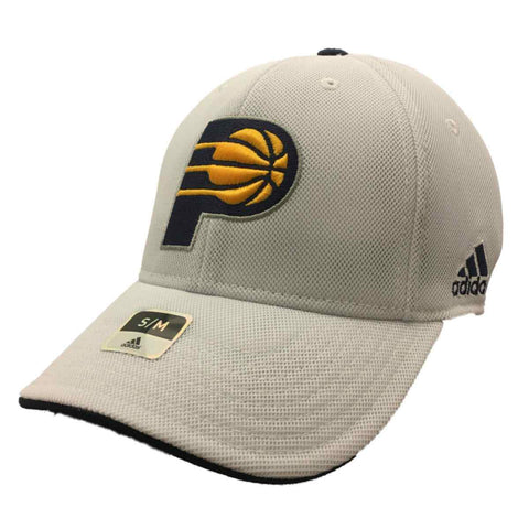 Shop Indiana Pacers Adidas FitMax 70 White Mesh Structured Baseball Hat Cap (S/M) - Sporting Up