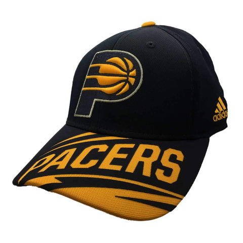 Indiana Pacers adidas casquette de baseball structurée à bretelles adj bleu marine et jaune - sporting up