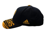 Indiana Pacers Adidas Navy & Yellow Adj Structured Strapback Baseball Hat Cap - Sporting Up